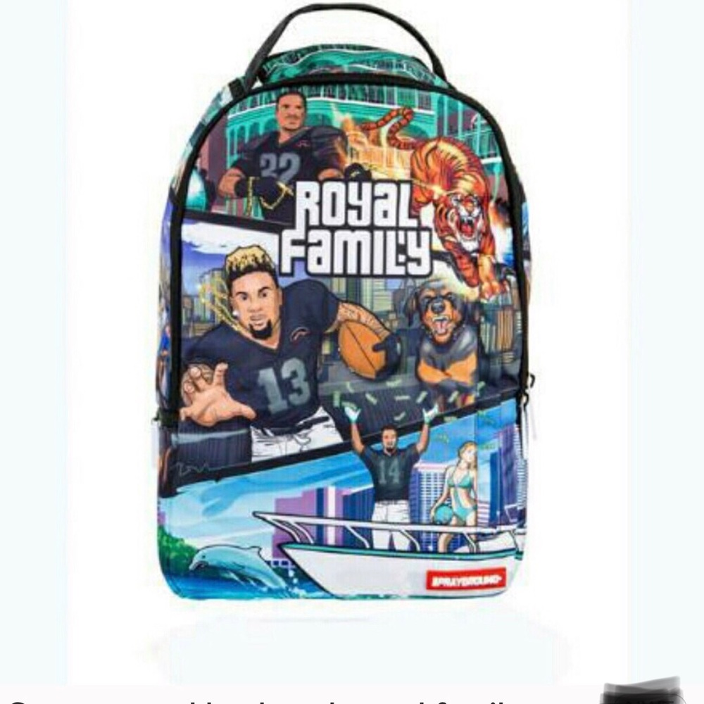Sprayground backpack royal family.